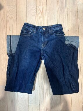 Bershka Dark Blue Denim Jeans